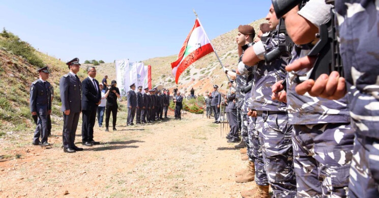 افتتاح غابة شهداء قوى الأمن الداخلي في محمية أرز الشوف